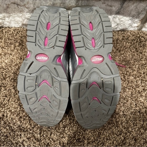 Skechers shape ups walking shoes size 7 white pink gray - Picture 5 of 14